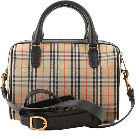 burberry stripe handbag|Burberry black leather handbags.